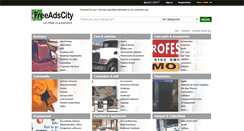 Desktop Screenshot of freeadscity.com